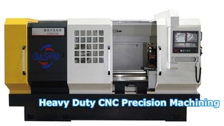Machine de tour à filetage de tuyau CNC robuste