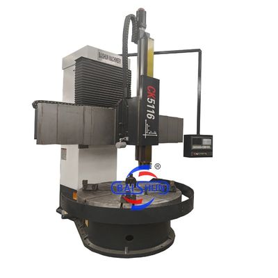 CK5120 Tourneau vertical classique à colonne unique Tourneau CNC à découpe lourde