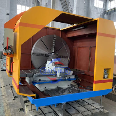 C6030 Machine à tourner à la face horizontale pour tourner une roue en aluminium