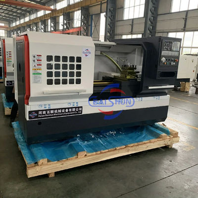Machine à tourner en roue CNC lourde machine automatique à tourner à plat