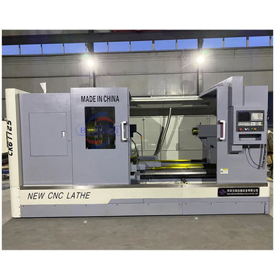 CK61125 Machine à tourner automatique horizontale à tour CNC à lit plat