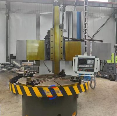 Machine à tour vertical CNC à disque à tambour pour traitement de la découpe des métaux
