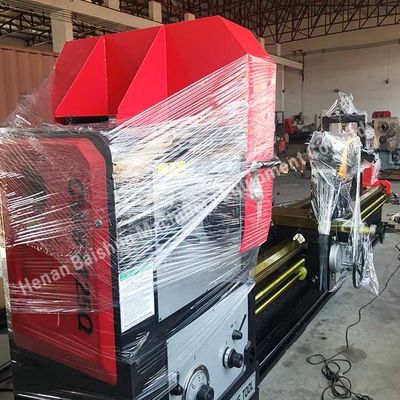 Machine de fraisage de tournesols métalliques lourds à combo CNC à lit plat