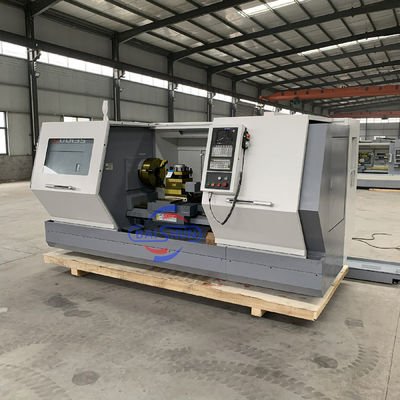 Traitement des métaux machine à fraisage à lit plat tour CNC horizontal de haute précision
