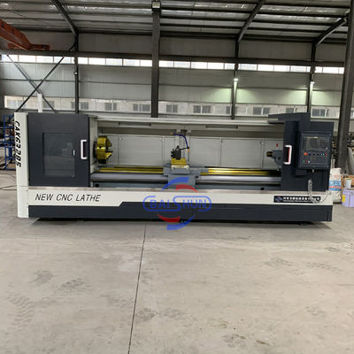 Fanuc tourner le tour en métal à lit plat outil d'usinage CNC tour machine