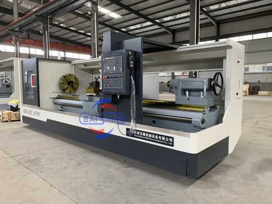 Machine à tour CNC à lit plat lourd 4/6m/min X/Z Traverse rapide incluse