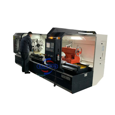 Machine à tourner en métal CNC horizontale à coupe lourde