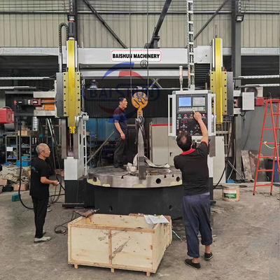 Le système de commande de la machine à tourner à double colonne est un système de commande de la machine à tourner à roue CNC