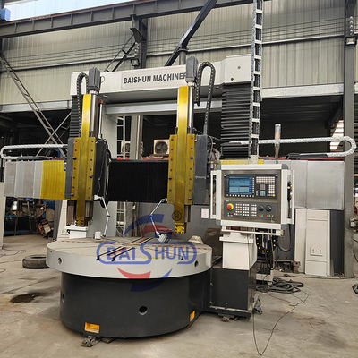 Machine à tour CNC verticale à double fuseau pour corps de soupape et pièces de pompe