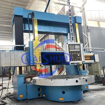 Machine à tourner à double colonne verticale CNC à rotor métallique à vitesse variable