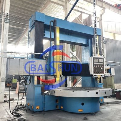 Capacité de charge lourde Machine à tour vertical CNC Coupe de métaux lourds pour tourner des pièces jusqu'à 32 tonnes