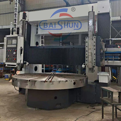 Machine à tour CNC verticale à double fuseau avec précision personnalisée à double colonne