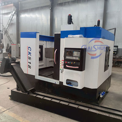 Le tour vertical Ck51 Cnc avec axe C pour le tournage et le fraisage