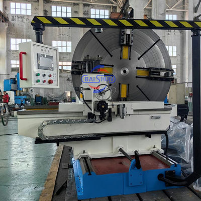 Machine de tour à face personnalisée pour l'usinage du tour de flange de moule en aluminium