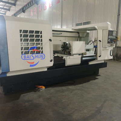 QK1327X1500 Le tour de filtrage de tuyaux CNC 280 mm Fuseau de forage 800 mm Balancement