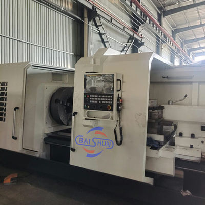 Machine à tourner à fil de tuyauterie CNC QK1332 800 mm Swing 320 mm Fil