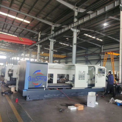 Chine Twin Chuck déchiré vis de coupe de tuyau CNC filtrage machine à tourner prix