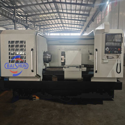 Machine de découpe à fil de tuyau métallique CNC de type horizontal à grande broche