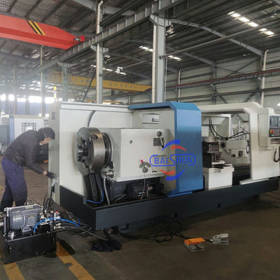 QK1353 Tour CNC métallique pour l'automatisation du tour de filtrage de tuyaux
