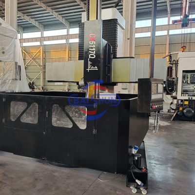 Le tournevis à torsion lourde CK5117 VTL CNC tournevis à tourelle verticale à colonne unique