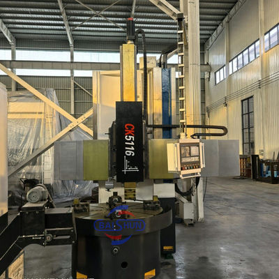 CK5116 Tour vertical CNC VTL à colonne unique 1600mm