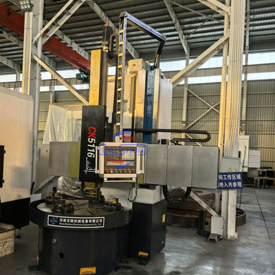 CK5116A Machine à tour CNC verticale à 2 axes à diamètre tournant de 1600 mm