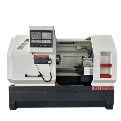 Tour horizontal CNC avec swing de 500 mm, 1500 tr/min, banc plat