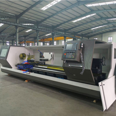 Modèle populaire Grand tour à métaux Tour CNC CK6150 Tour à banc plat