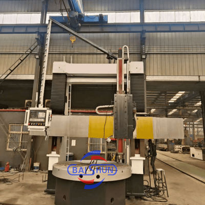 Chine Tour vertical CNC Machine de tournage de métaux robuste