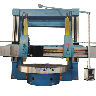 2 Axis Machining Tool  Metal CNC Double Column Vertical Lathe Large Diameter